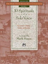 10 Spirituals for Solo Voice Vocal Solo & Collections sheet music cover